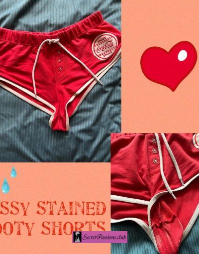Pussy Stained Booty Shorts