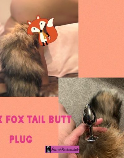 Naughty Fox Tail Anal Plug🦊