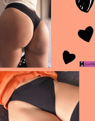 Black Soft Cotton Thong🖤