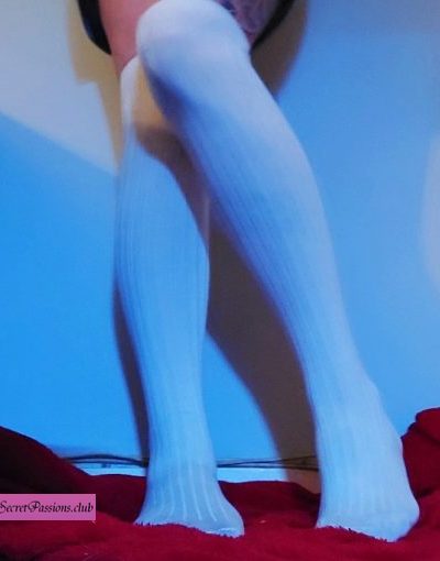 Schoolgirl Fetish Long Socks