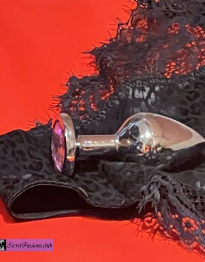 Loved Pink Crystal Anal Plug