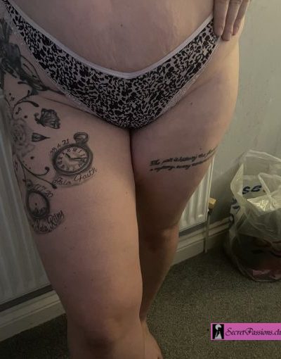 Sweaty Leopard Print Panties