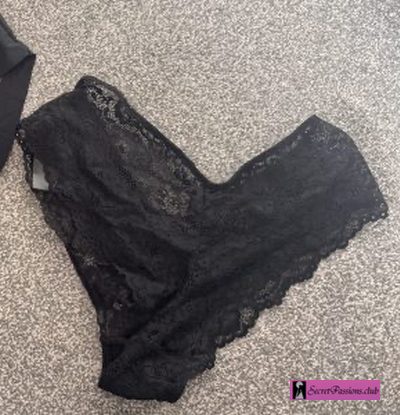 Black Lace French Panties - + Free Pair + X 2 videos😉