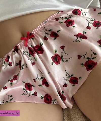 Pretty Worn Satin Shorts