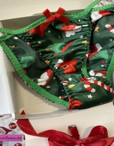Vibrant Holiday Satin Panties + FREE GIFT!