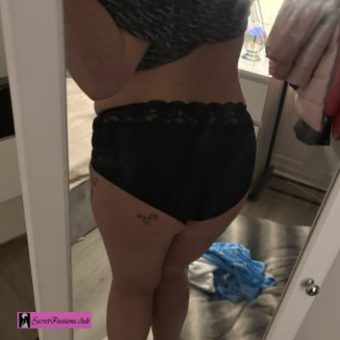 Sweaty  Silky Worn Panties