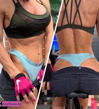 Eliza’s Tiny Mint Green Sports Thong